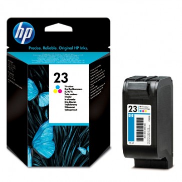 Консуматив HP 23 Tri-color Inkjet Print Cartridge за мастиленоструен принтер