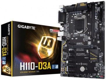 Дънна платка GB H110-D3A /6 X PCI-E /1151