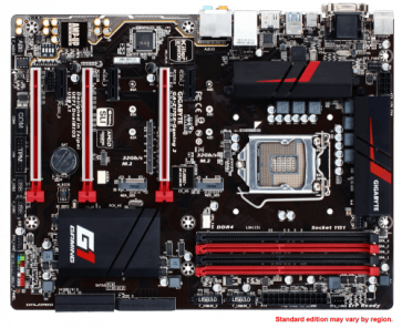 Дънна платка GIGABYTE Z170X-GAMING 3, LGA1151