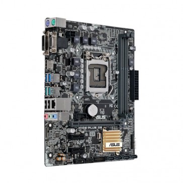 Дънна платка ASUS H110M-PLUS D3, DDR3, 1151