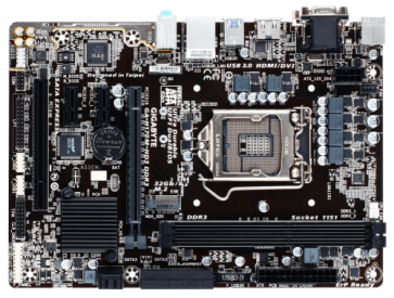 Дънна платка GIGABYTE H170M-HD3 DDR3, LGA1151