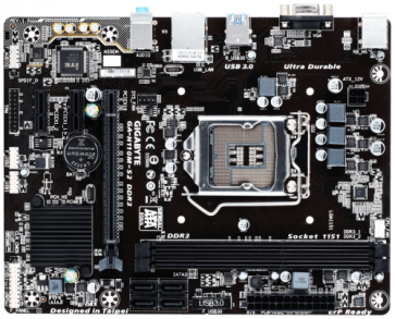 Дънна платка GIGABYTE H110M-S2 DDR3, LGA1151