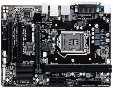 Дънна платка GIGABYTE H110M-S2PH DDR3, LGA1151