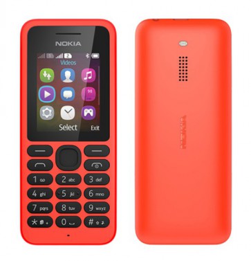 Мобилен телефон Nokia 130 Dual SIM Red 