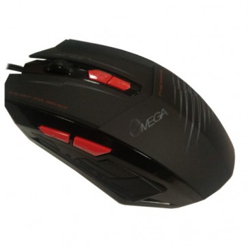 Мишка OMEGA 7D 292 GAMING USB Black-Red