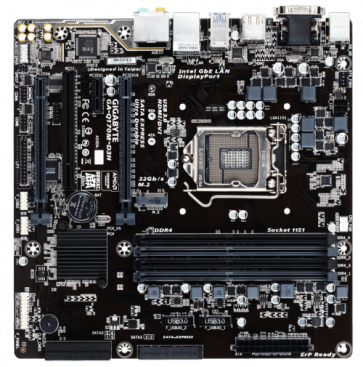 Дънна платка GIGABYTE GA-Q170M-D3H, LGA1151