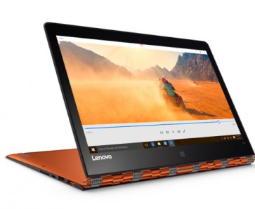 Лаптоп Lenovo Yoga900-13ISK2 Clementine Orange /80UE009NBM/, i5-6260U, 13.3", 8GB, 256GB, Win 10