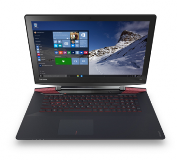 Лаптоп LENOVO Y700-17ISK /80Q000CCBM/, i7-6700HQ, 17.3'', 8GB,  1TB