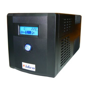 UPS устройство GUARDIAN 1000AP LCD 1KVA/AVR