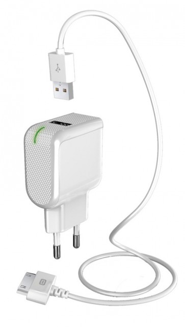 Зарядно устройство Meliconi Charger 100-240V/1A for Apple iPhone 3G, Apple iPhone 3GS, Apple iPhone 4/4S 
