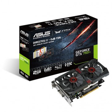 Видео карта ASUS STRIX-GTX750TI-2GD5