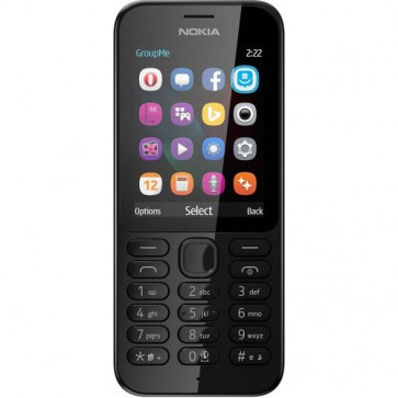 Мобилен телефон NOKIA 222 BLACK