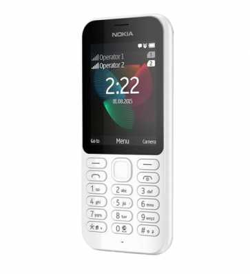 Мобилен телефон NOKIA 222 WHITE