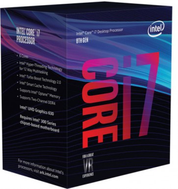 Процесор Intel Core I7-8700 / 3.2GHZ/12MB/BOX1151