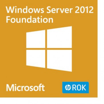 Софтуер HP MS Windows Server 2012 Foundation ROK 