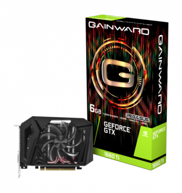 Видео карта GAINWARD GTX1660TI PEGASUS 6GB