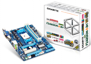 Gigabyte F2A85XM-D3H, AMD A85X, FM2