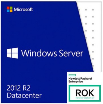 Софтуер HP MS Windows Server 2012 R2 Datacenter ROK