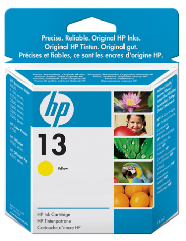 Консуматив HP 13 Yellow Original Ink Cartridge EXP