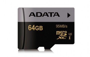 Флаш карта ADATA 64G SDXCM UHS-I U3 Class10