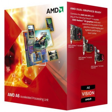 Процесор AMD A4-3400 (1MB, 2.7GHz)