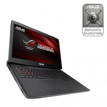 Лаптоп ASUS G751JT-T7199D, i7-4720HQ, 17.3", 16GB, 128GB SSD + 1TB