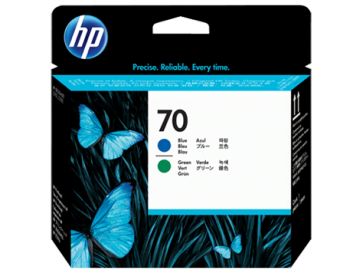 Консуматив HP 70 Blue and Green Printhead за плотер