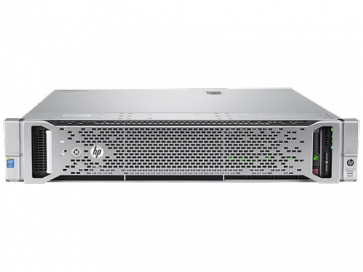 Сървър HPE ProLiant DL380 Gen9, E5-2620v3, 16GB-R, 3x300GB SAS, P440ar/2G, DVD-RW, 4x1GbE, 2x500W RPS