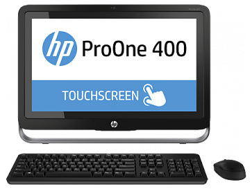 Десктоп компютър HP ProOne 400 G1 with 21.5 '' touchscreen, G3240, 4GB, 500GB