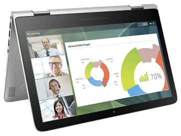 Лаптоп HP Spectre Pro x360 G1 Convertible PC, i5-5200U, 13.3", 8GB, 256 GB, Win 10 Pro 64