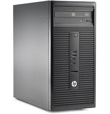 Десктоп компютър HP 280 G1 Microtower, i3-4160, 4GB, 500GB, Win 7 Pro 64