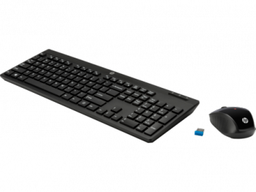 Безжична клавиатура и мишка HP Wireless Keyboard and Mouse 200