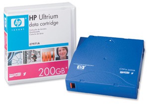 Консуматив HP LTO-1 Ultrium 200 GB Data Cartridge 