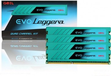 Памет GEIL EVO LEGGERA 32GB(4X8GB), DDR3, 2400MHz