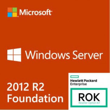 Софтуер HPE Microsoft Windows Server 2012 R2 Foundation Edition ROK
