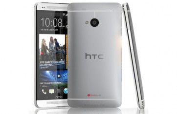 Мобилeн телефон HTC ONE M7 SILVER Dual SIM