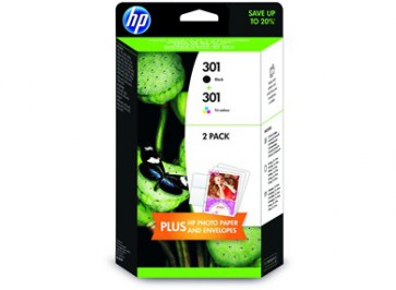 Консуматив HP 301 2-pack Black/Tri-color Original Ink Cartridges