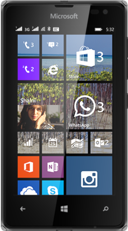 Мобилен телефон Microsoft Lumia 532 Dual SIM, Black