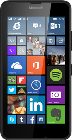 Мобилен телефон Microsoft Lumia 640 3G Dual SIM, Black