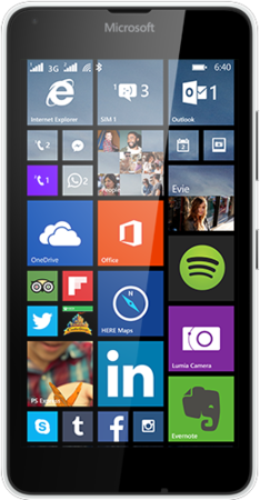 Смартфон Microsoft Lumia 640 3G Dual SIM White
