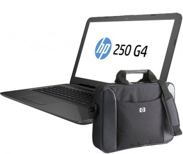 Лаптоп HP 250 G4 Notebook PC, 3825U, 15.6", 4GB, 500GB с подарък чанта
