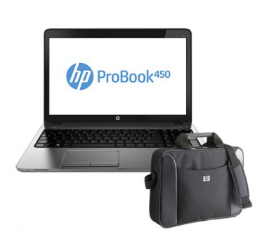 Лаптоп HP ProBook 450, I5-3230M, 15.6",  8GB, 1TB + чанта