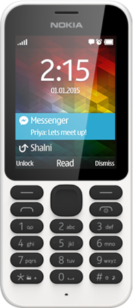 Мобилен телефон Nokia 215, White