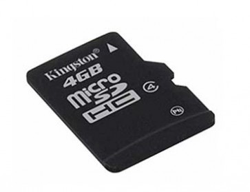 Флаш карта KINGSTON, 4GB, microSDHC, Class 4