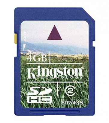 Флаш карта KINGSTON, 4GB, SDHC, Class 4