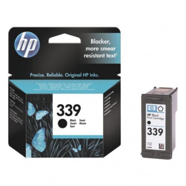 Консуматив HP 339 Black Original Ink Cartridge за мастиленоструен принтер