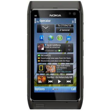 Мобилен телефон NOKIA, N8-00 BG, DARK GREY