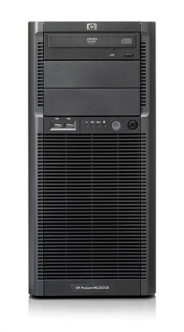 Сървър HP ProLiant ML330 G6 E5603 1x2GB P410 2x250GB LFF DVD-RW 1x460W 