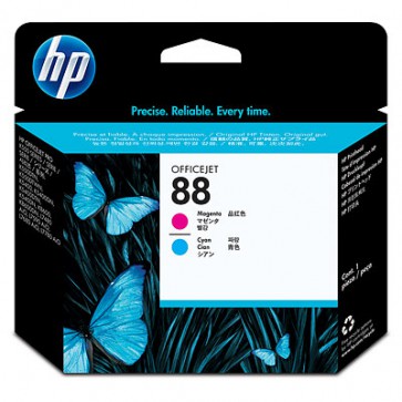 Консуматив HP 88 Magenta and Cyan Officejet Printhead за мастиленоструен принтер