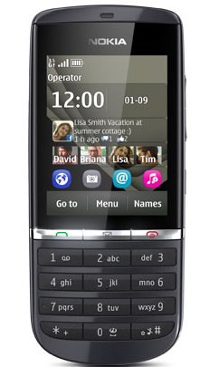 Мобилен телефон Nokia, Asha 300, GRAPHITE